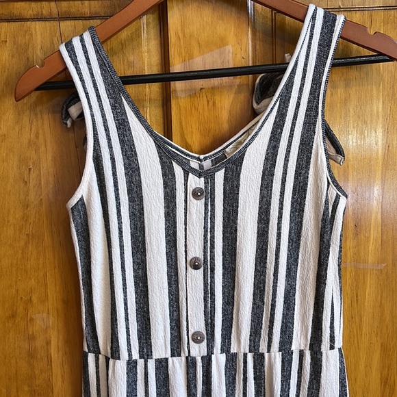 NWOT Rewind Stripped Jumpsuit - Size Small - Picture 7 of 9